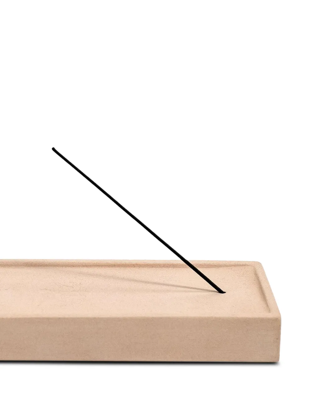 PLACE OF ËLMS Handgemaakte wierook houder met reliëf - Beige