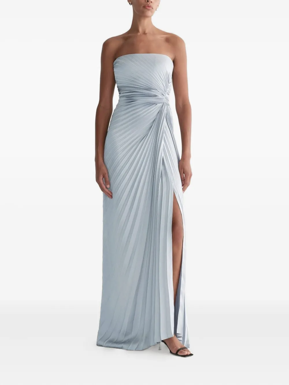 A.L.C. Layla geplooide maxi-jurk - Blauw