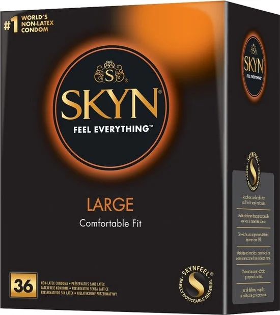 SKYN Large King Size Latexvrije Condooms 36 stuks