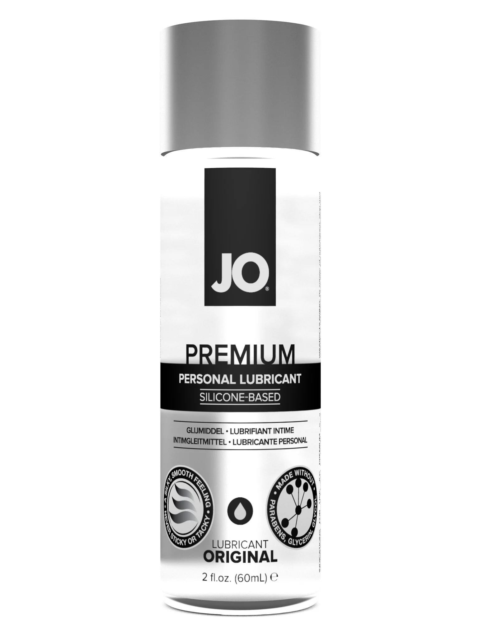 JO Premium Personal Lubricant - Glijmiddel Op Siliconenbasis (60ml)