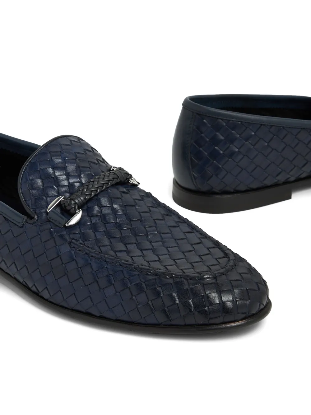 Barrett Leren loafers - Blauw