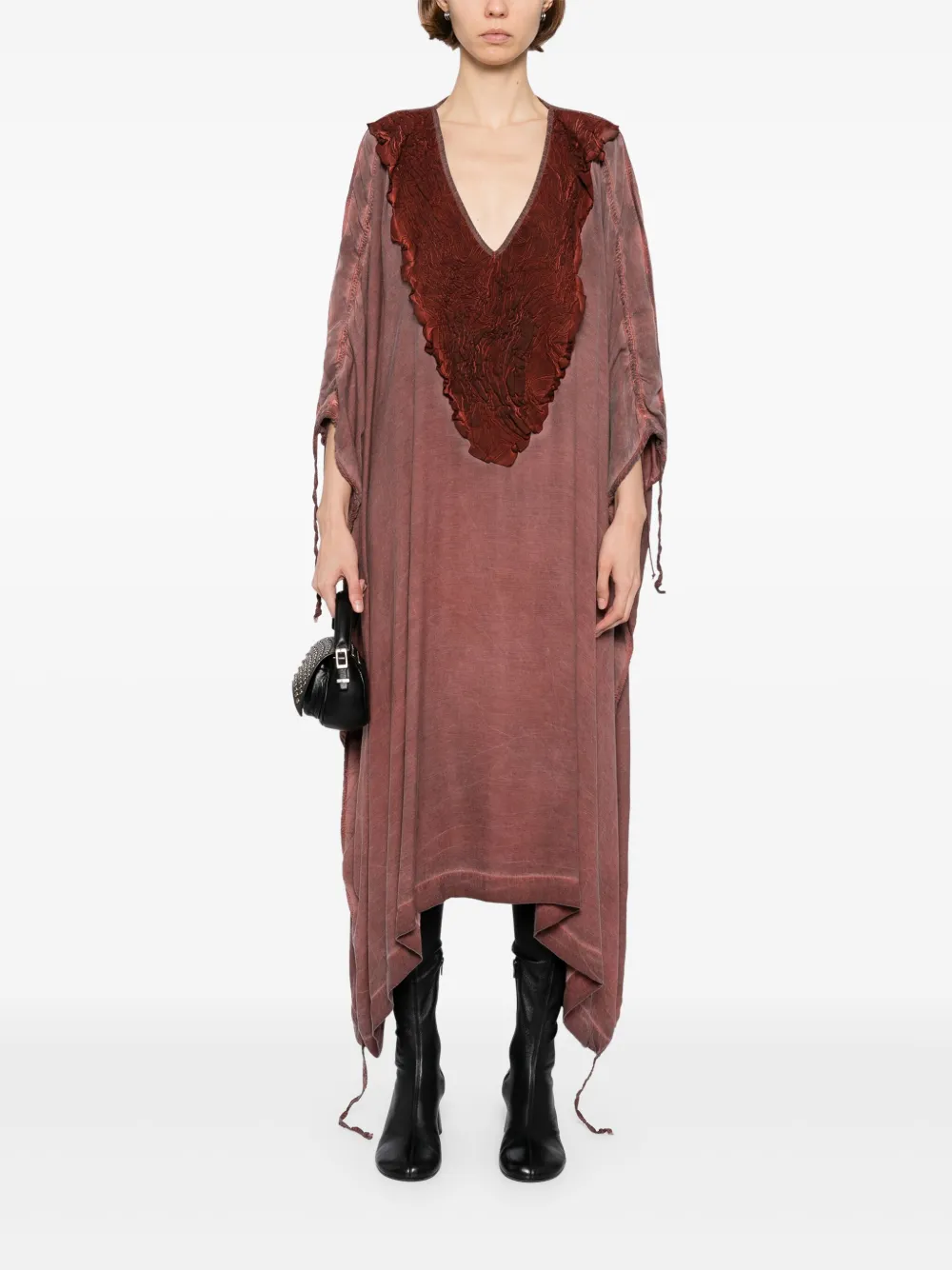 Isaac Sellam Experience Jurk met V-hals - Rood