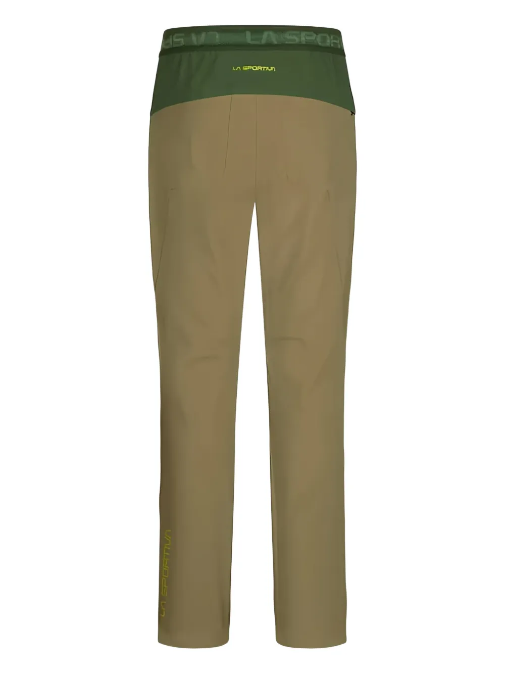 La Sportiva Trainingsbroek met elastische tailleband en vlakken - Brown