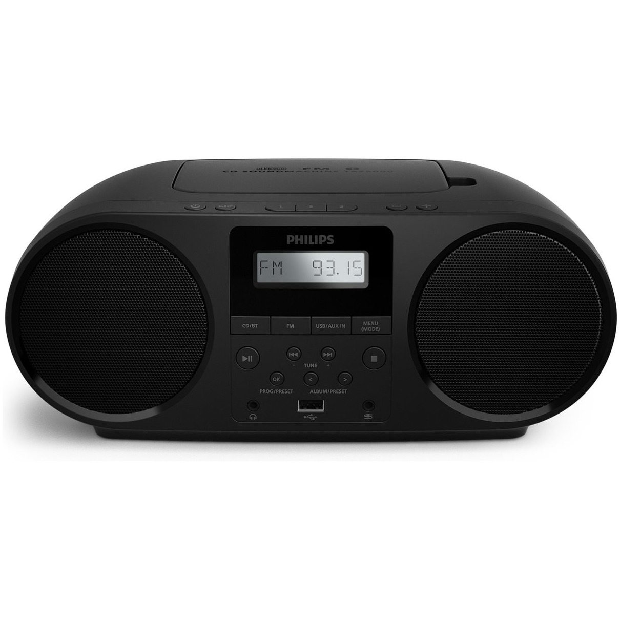 Philips TAZ5000/00 DAB radio Zwart