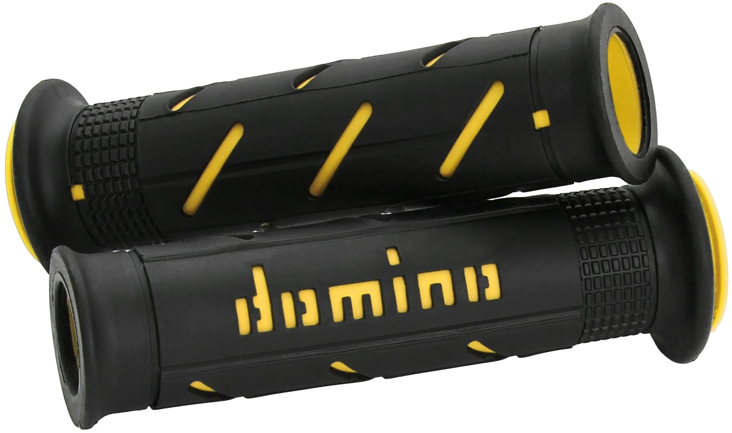 Domino rubber handvat "a250" rubber grip a250 sw/ge 120/125mm open