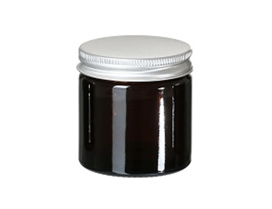 Fair Squared Glazen potje met deksel - leeg - 60 ml