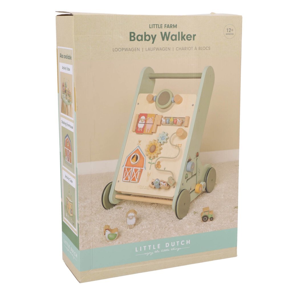 Little Dutch activiteiten loopwagen little farm