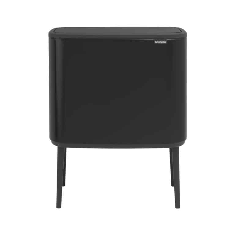 Brabantia Bo touch bin 11+23 liter matt black
