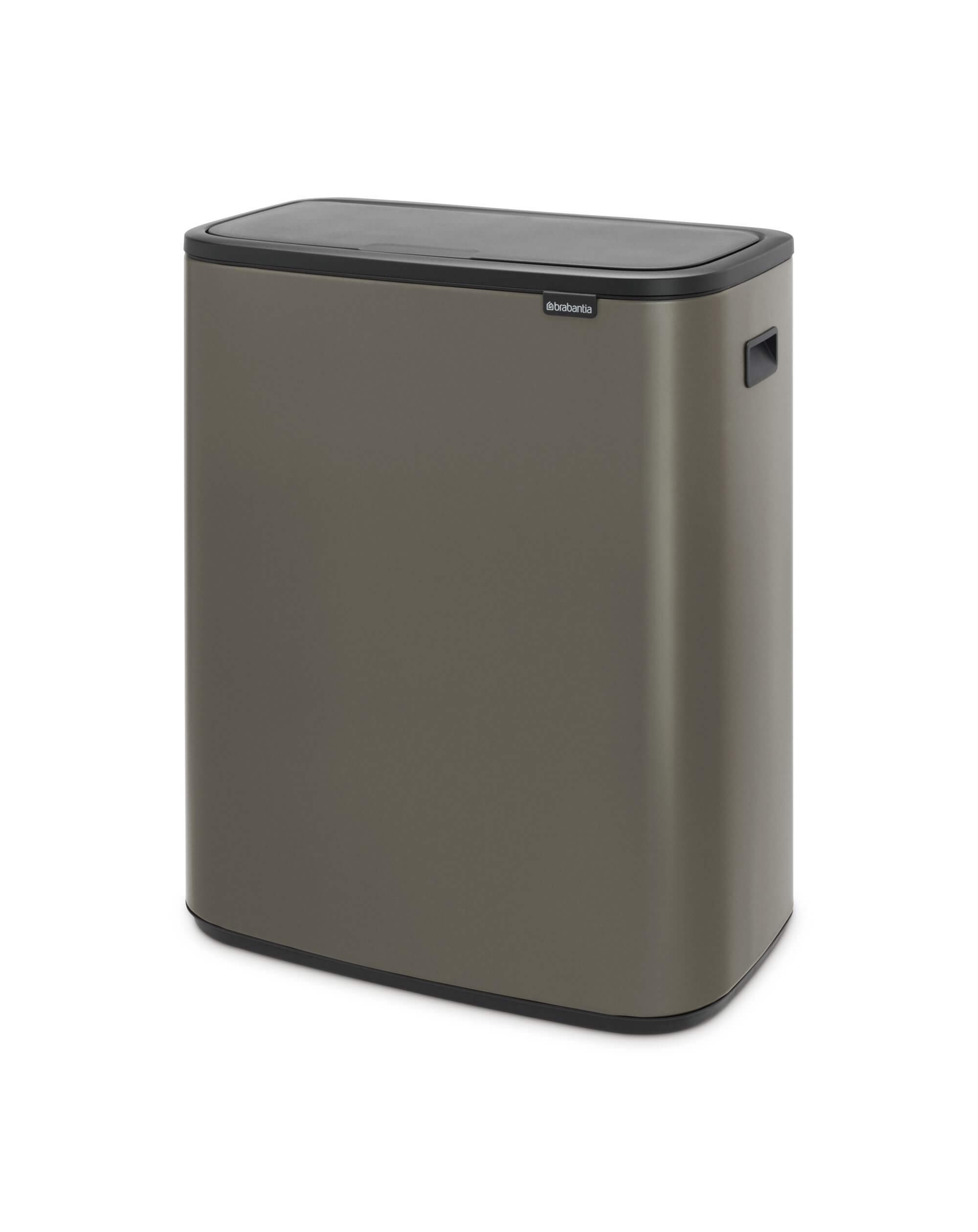 Brabantia Bo touch bin 60 liter platinum
