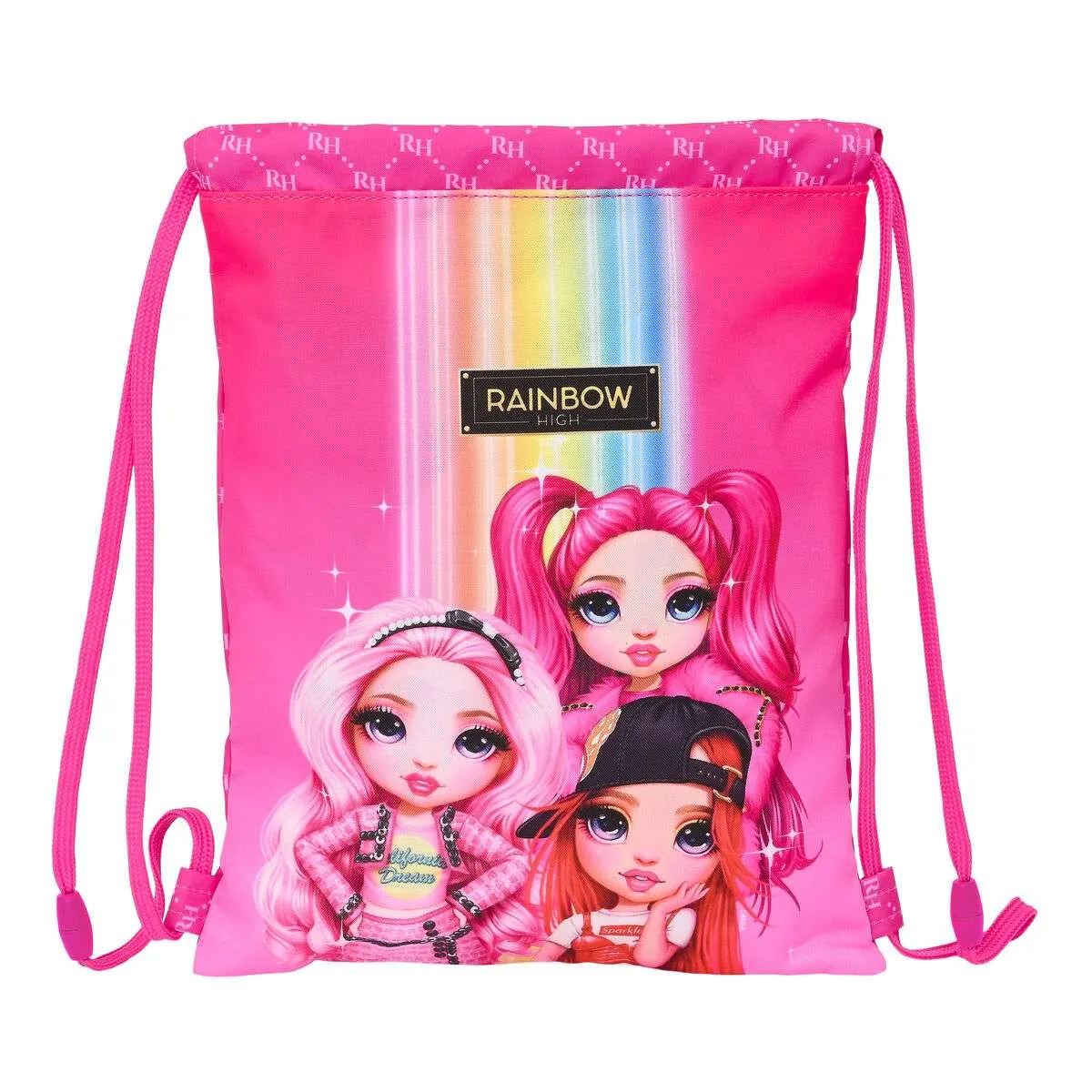Kinderrugzak Rainbow High Fuchsia 26 x 34 x 1 cm