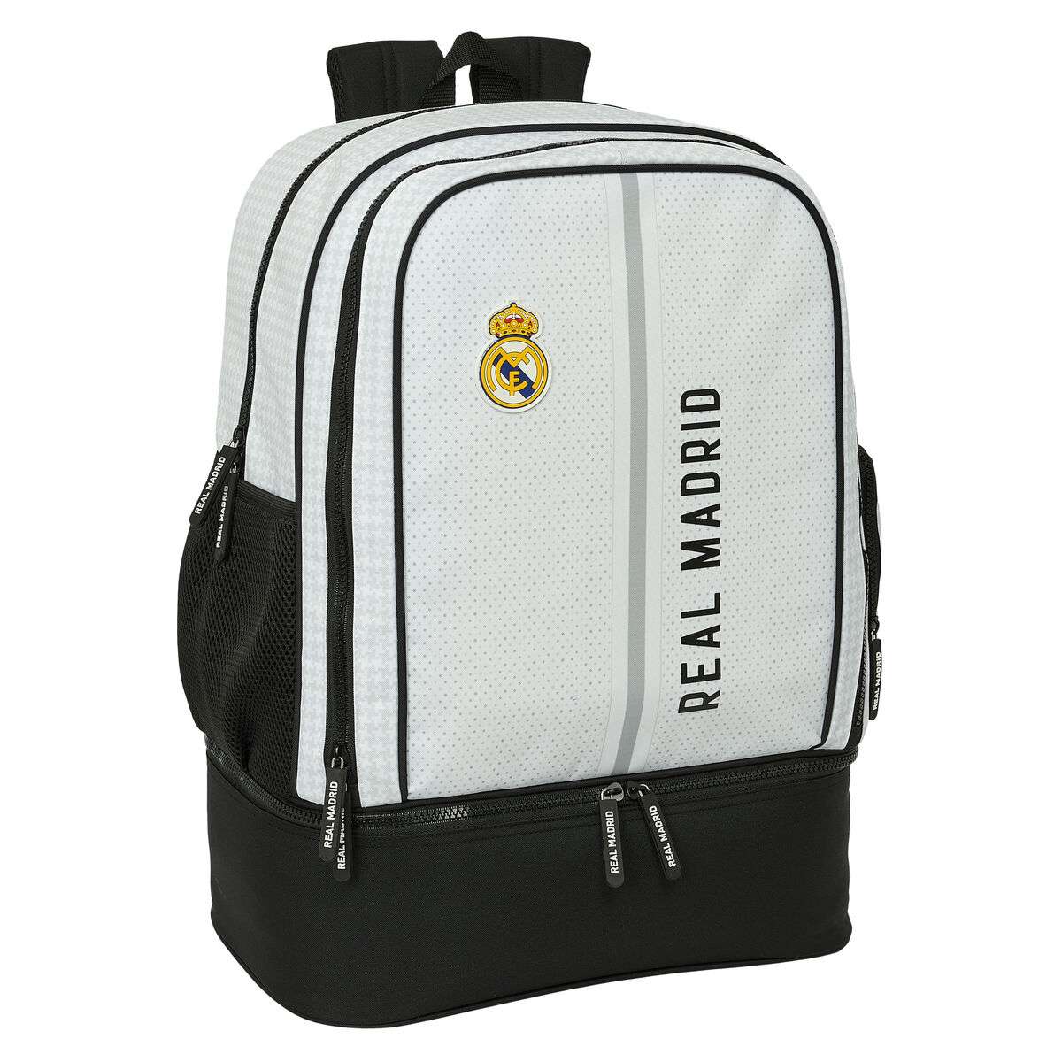 Gymtas Real Madrid C.F. 24/25 Wit Grijs 35 x 50 x 24 cm