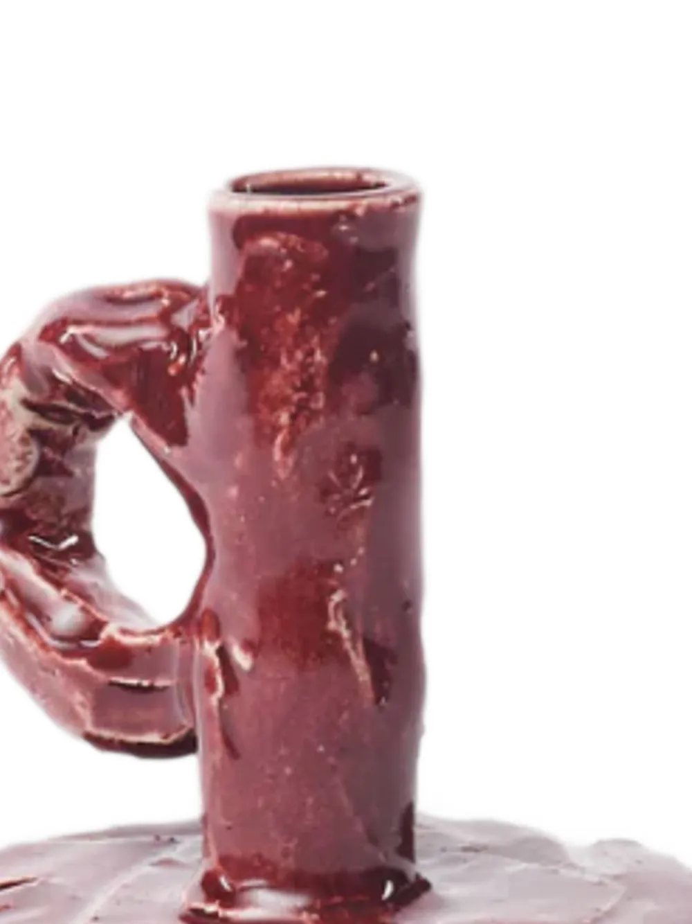 NIKO JUNE Studio sculpturale kandelaar - Rood