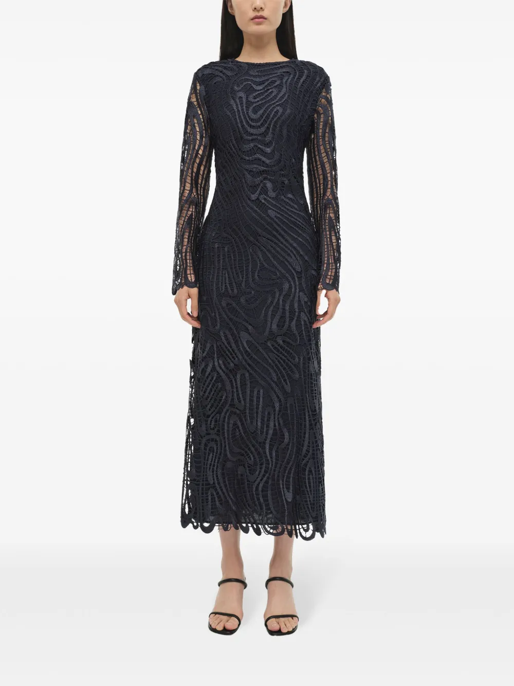 Simkhai Vanina midi-jurk - Blauw