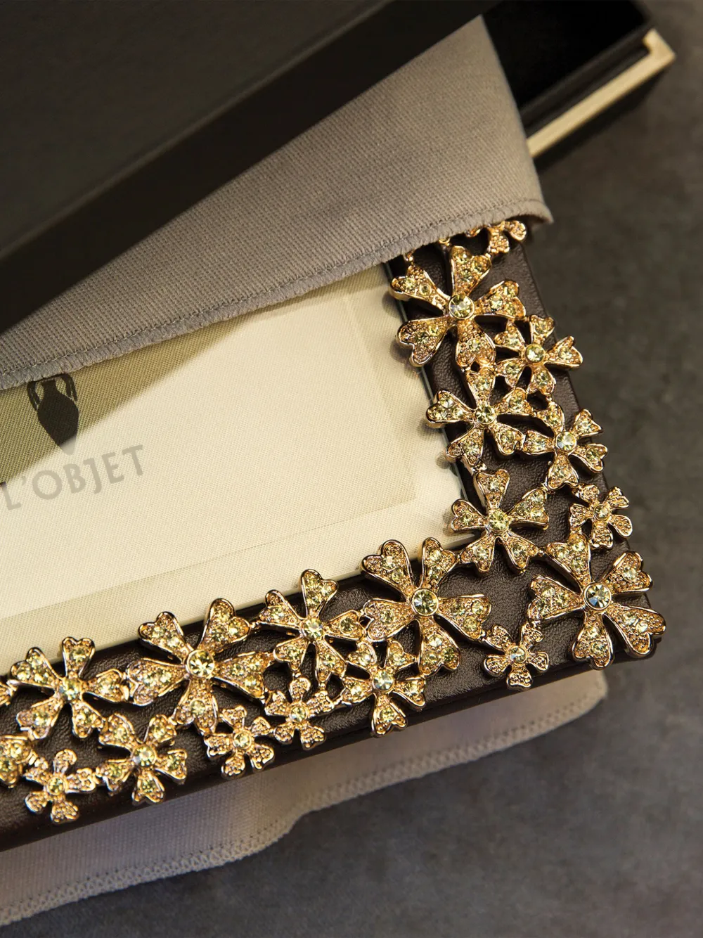 L'Objet Garland fotolijst (10 cm x 15 cm) - Bruin