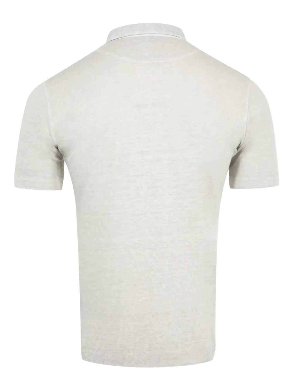 120% Lino Linnen poloshirt - Beige
