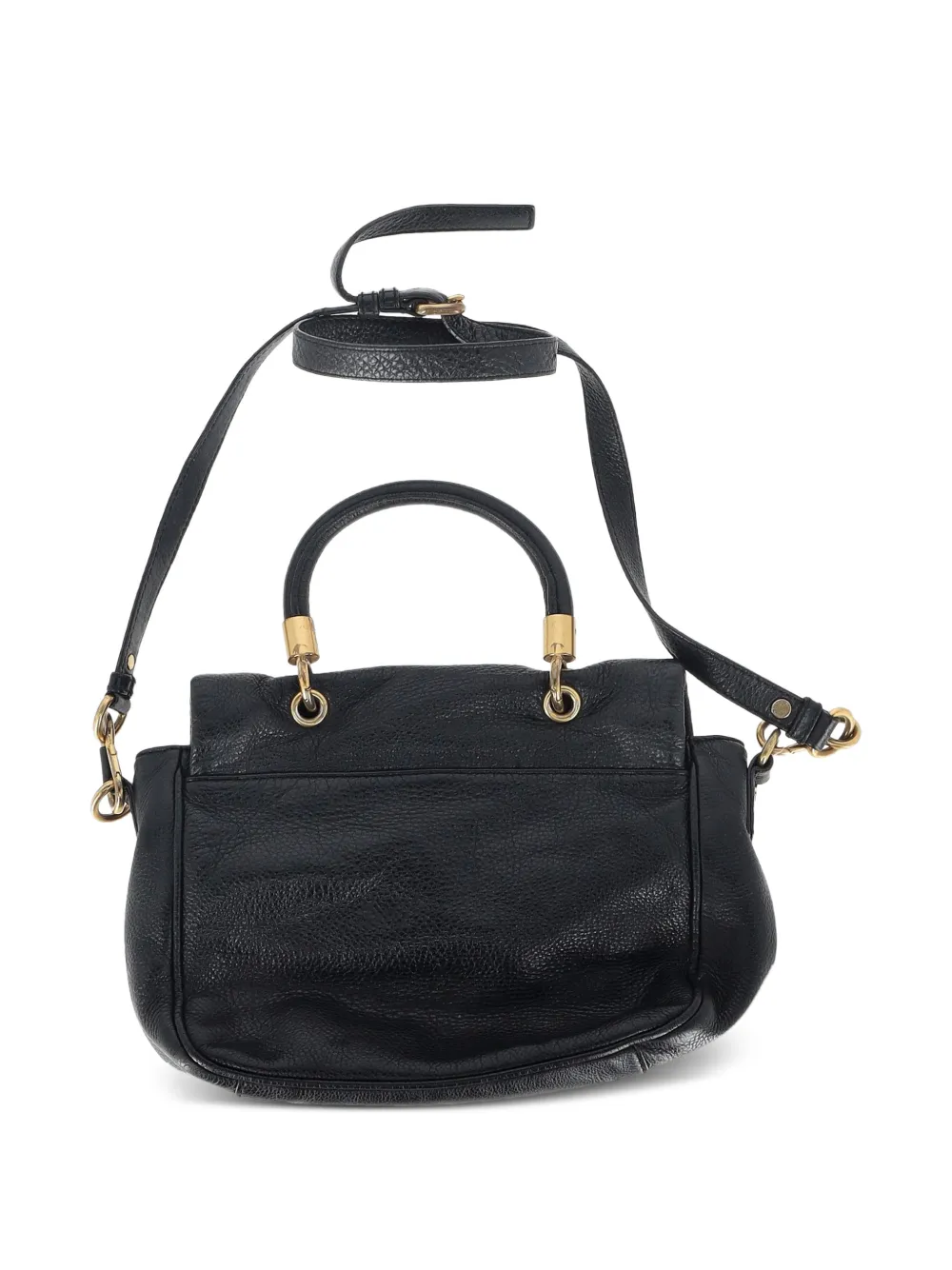Marc By Marc Jacobs Too Hot To Handle leather tote bag - Zwart
