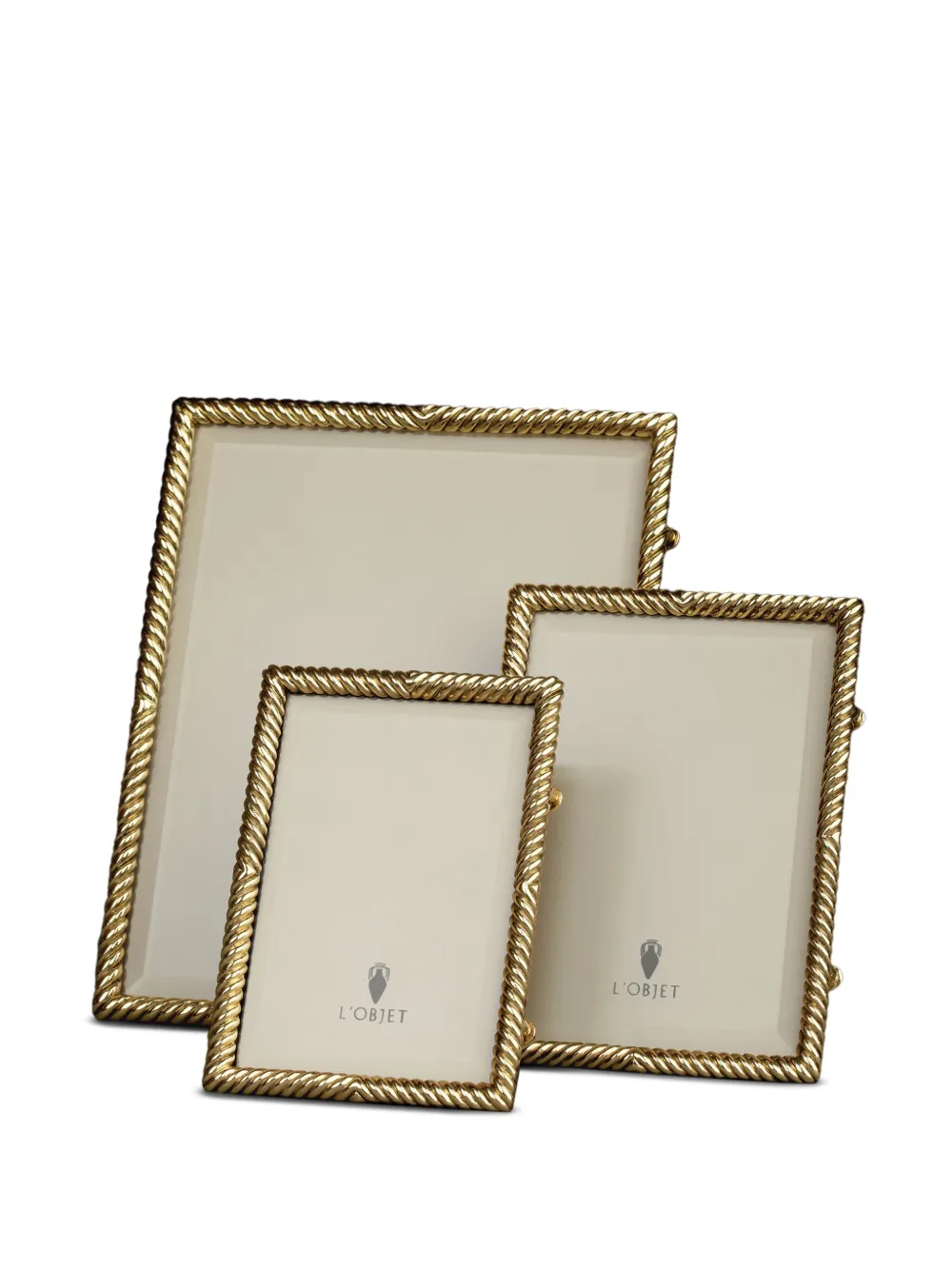 L'Objet Deco Twist fotolijst (13 cm x 18 cm) - Goud