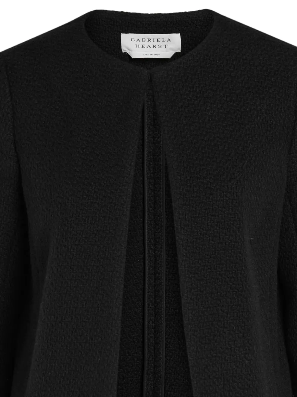 Gabriela Hearst fringed jacket - Zwart