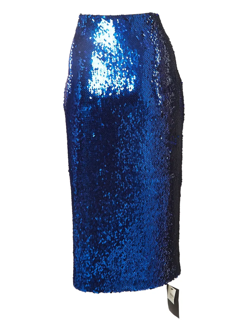 LAPOINTE Midi-rok met pailletten - Blauw