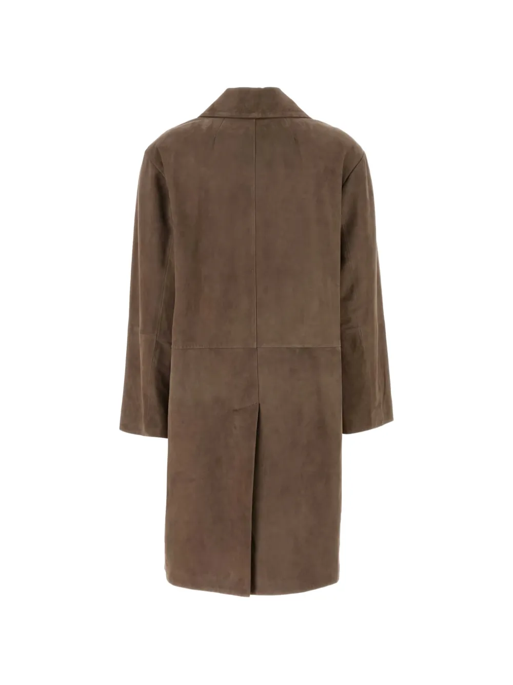 'S Max Mara Ortensia suede coat - Bruin