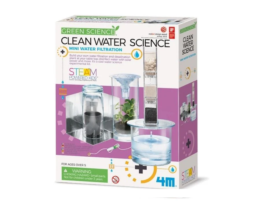 4M KidzLabs Green science - zuiveren van drinkwater