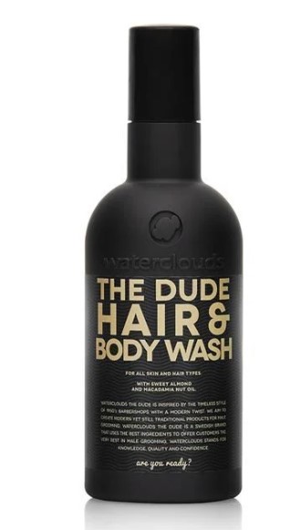 Waterclouds The Dude Hair & Body Wash Shampoo 250ml