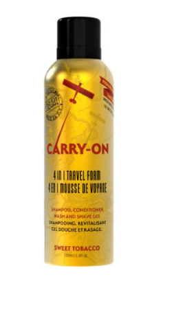 18.21 Man Made Carry-On 4 in 1 Travel Foam Sweet Tobacco 100ml