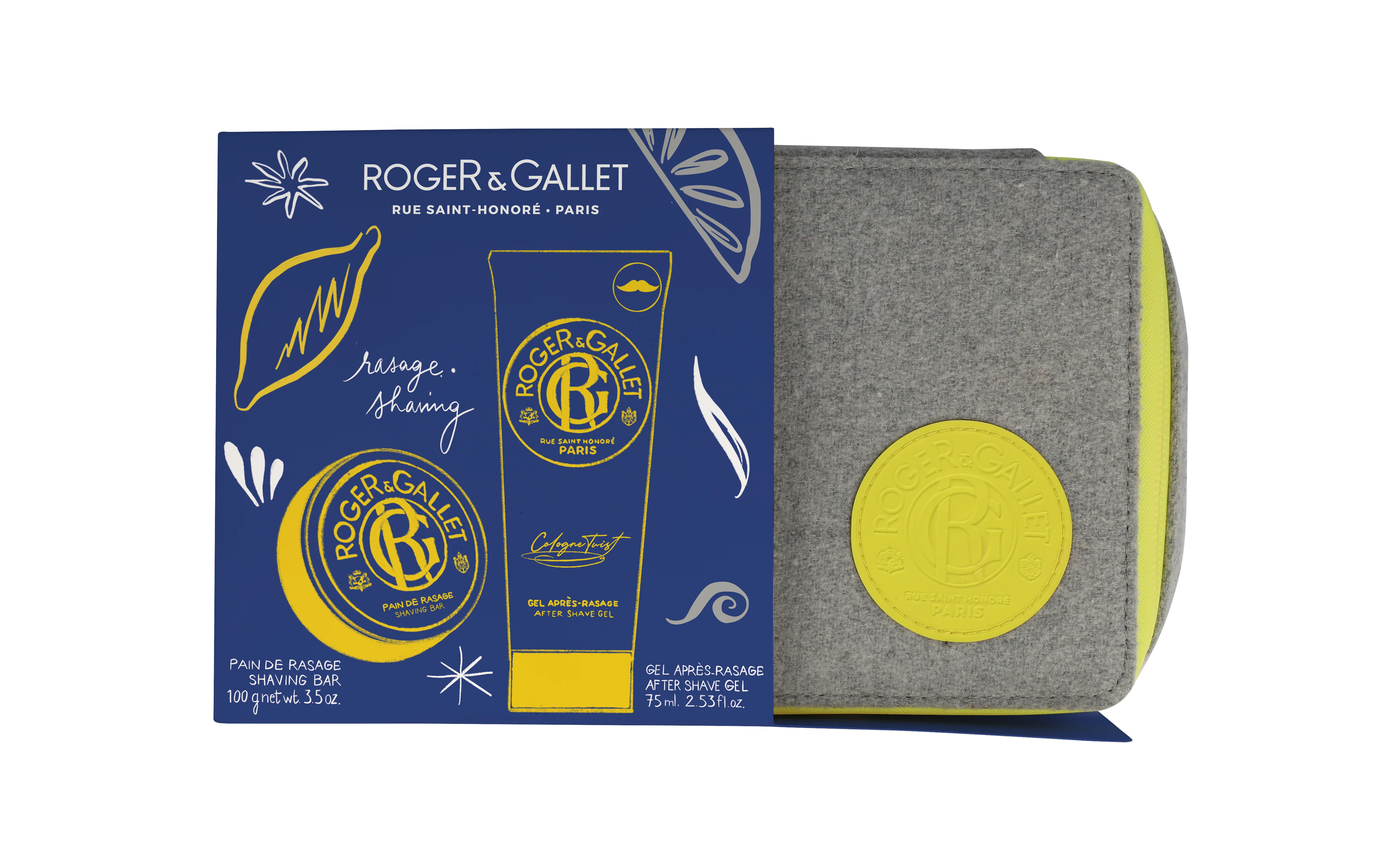 Roger & Gallet Homme Trousse Noël Coffret