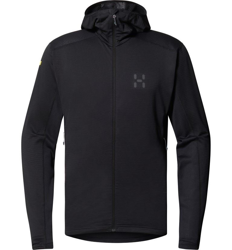 L.I.M Mid Multi II Hood Fleece Heren True Black L