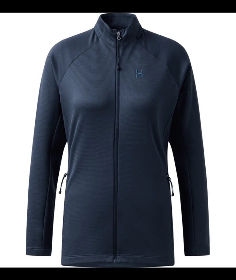 Korp Mid Fleece Dames Tarn Blue M