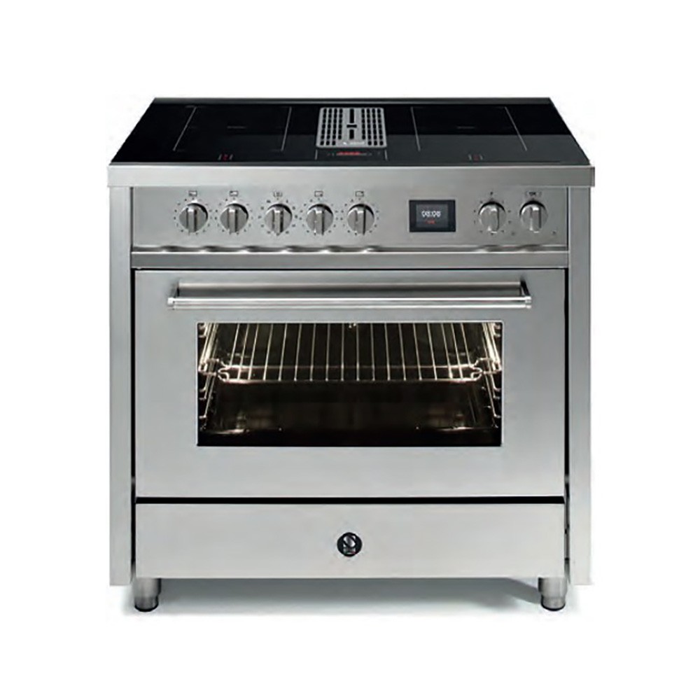 Steel EQ9F-4FIKW inductiefornuis met afzuiging