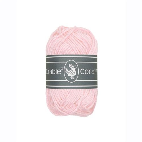 Durable Coral Mini 203 Light Pink - Haakgaren / Breigaren