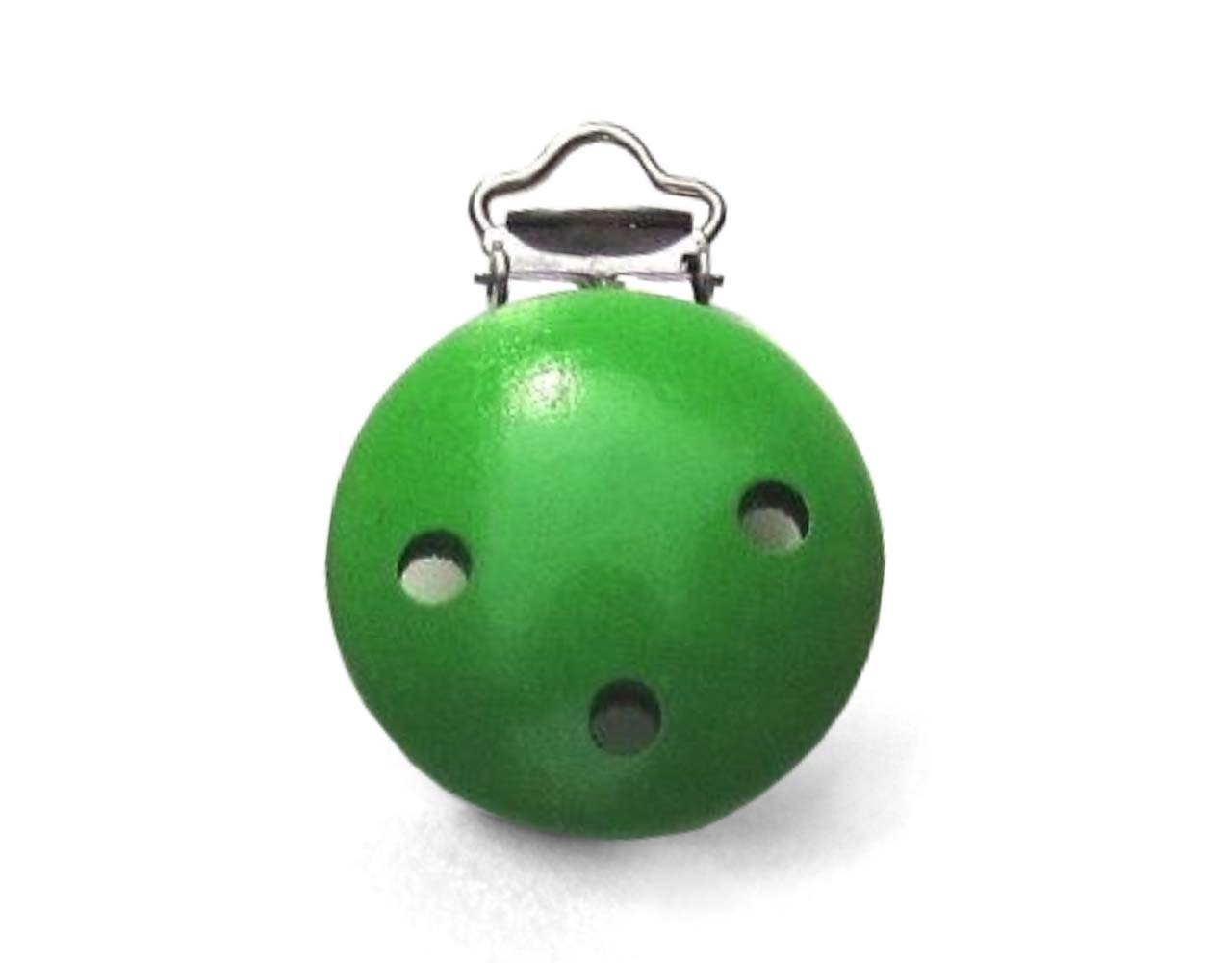 Speenclip hout groen