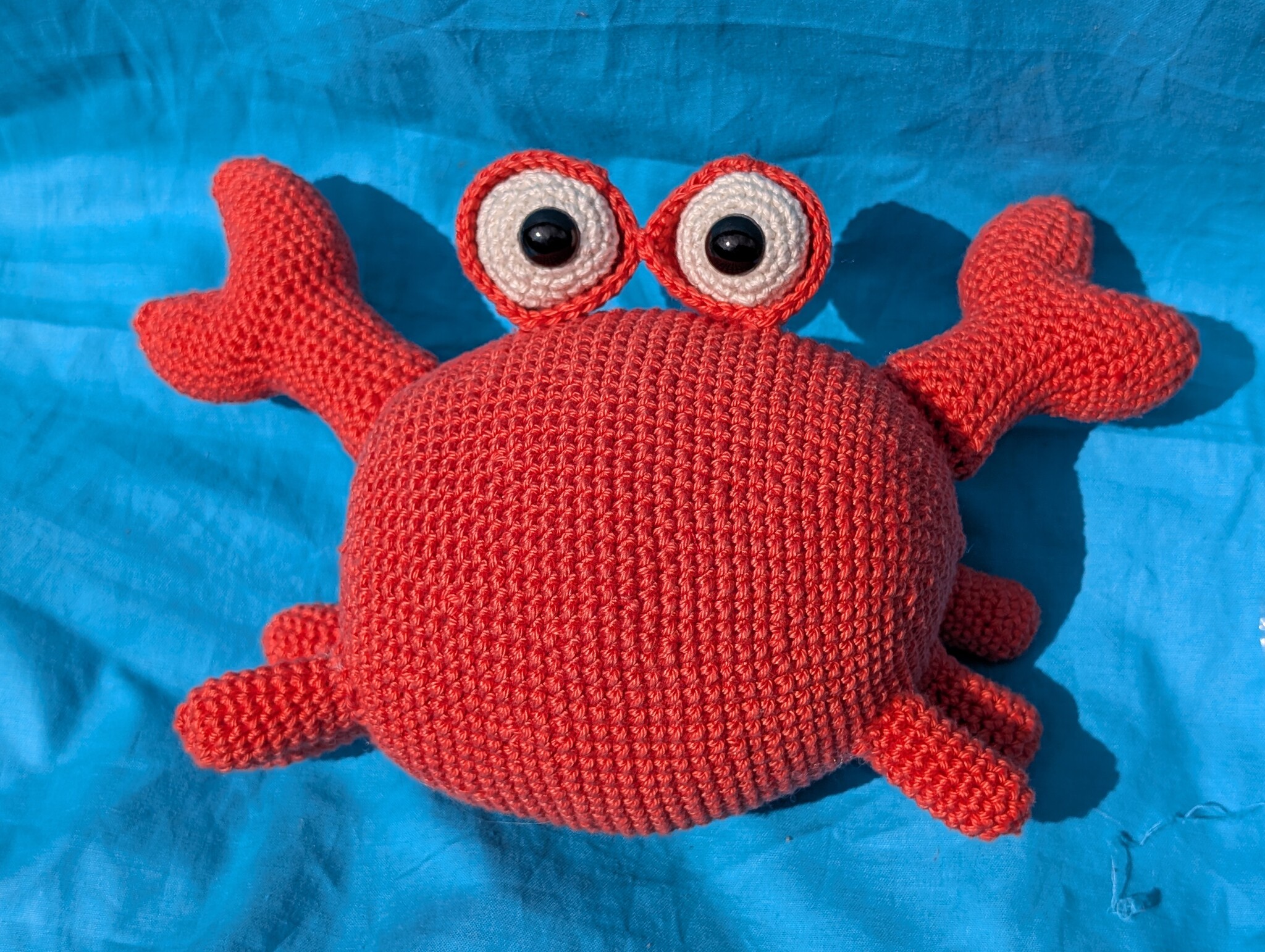 Haakpatroon Krab (Zee-thema slinger)