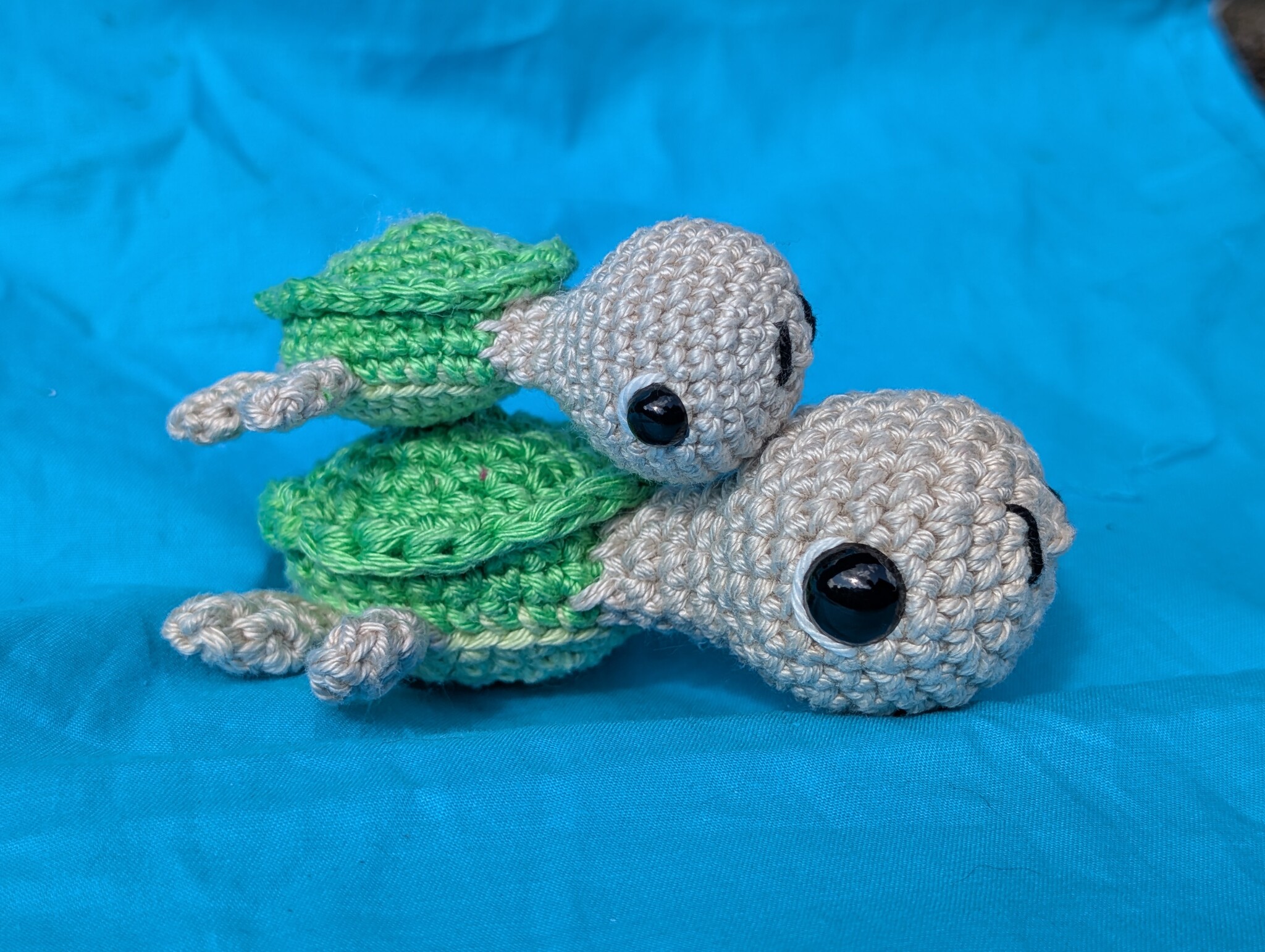 Haakpatroon Schildpad (Zee-thema slinger)