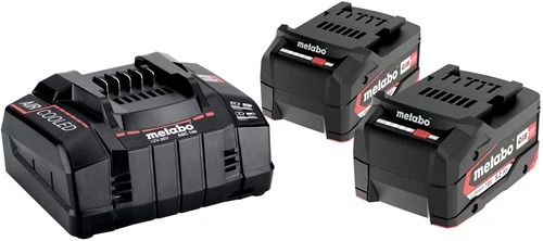 Pacchetto energia METABO - 2 x 5,2 Ah + Caricabatterie AU 30-36