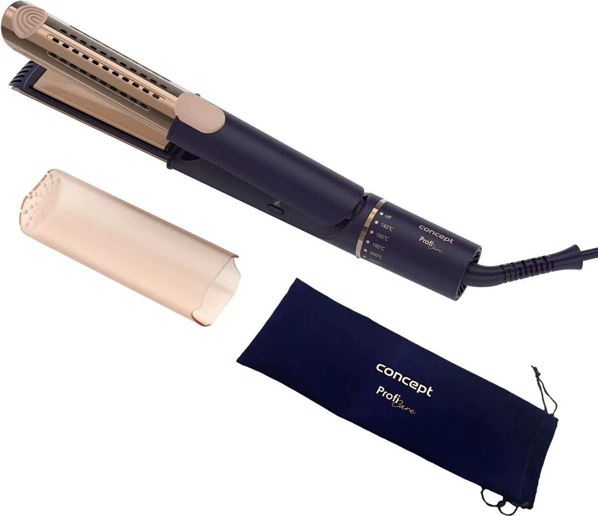 Concept PROFI Care VZ8100 Haarstijltang blauw, goud