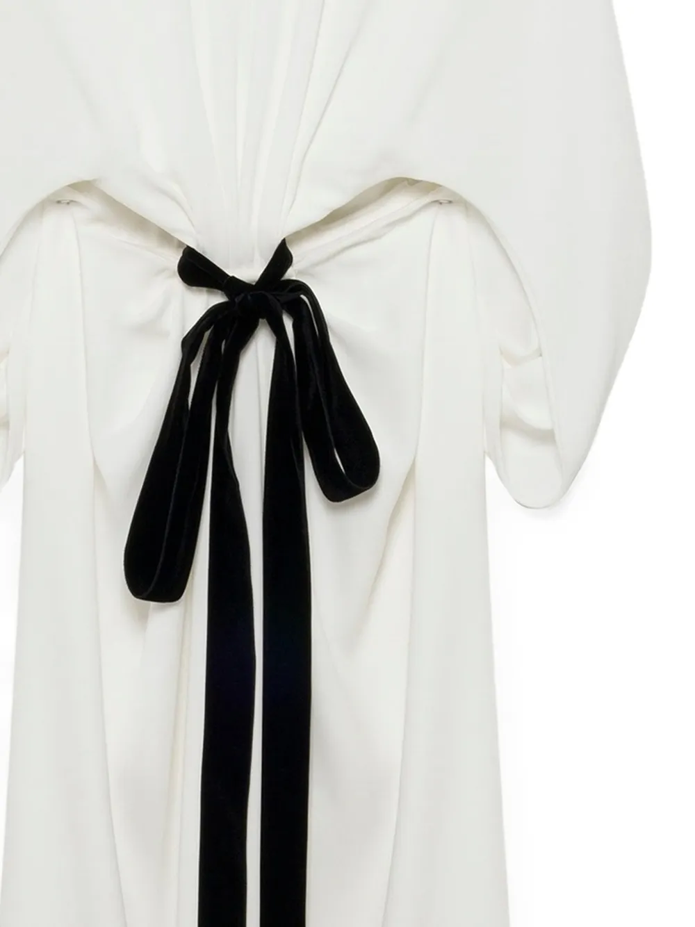 Simkhai Annette maxi-jurk verfaaid met kristallen - Wit