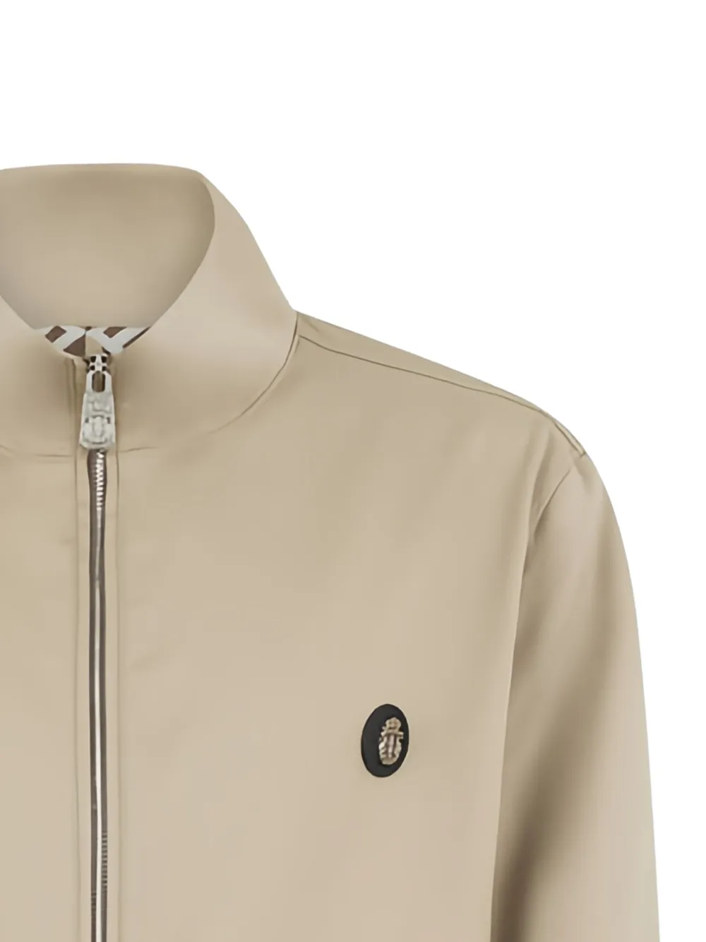 Billionaire Wollen trainingsjack met rits - Beige