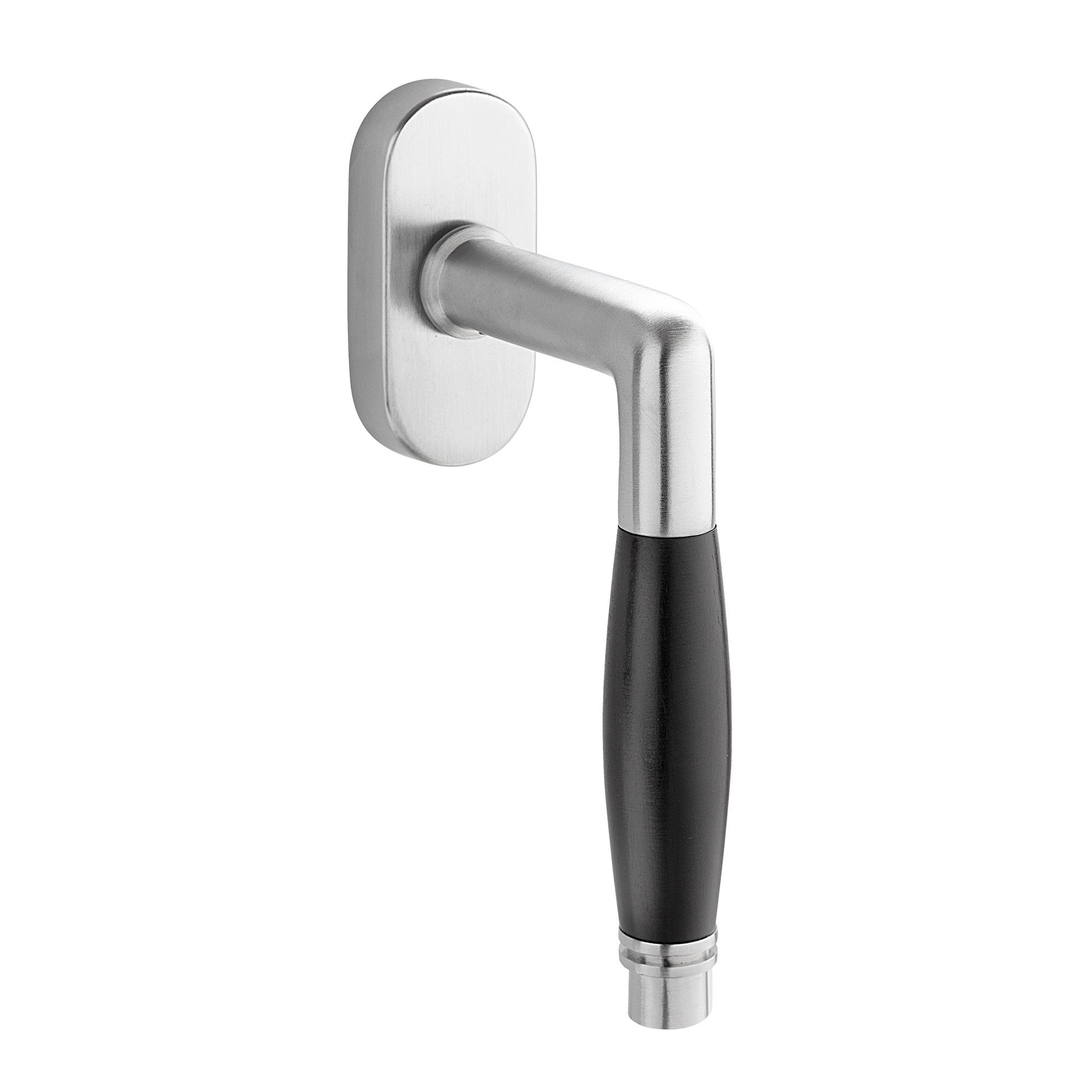 De Oude Deurklink Raamsluiting Deco - Draai kiep in mat geborsteld nikkel