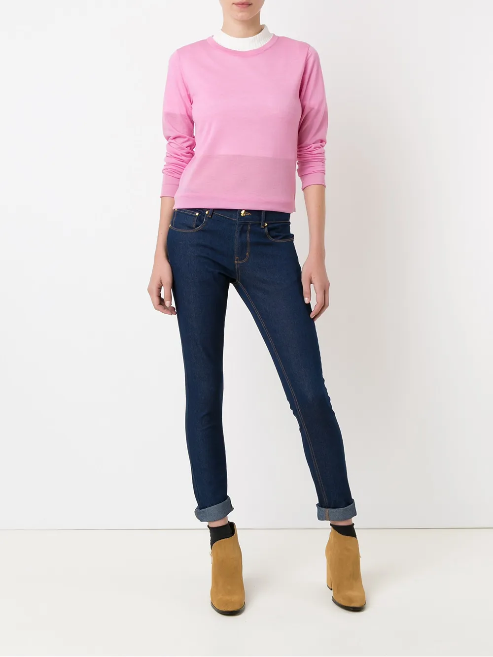 Amapô skinny jeans met vijf zakken - Blauw