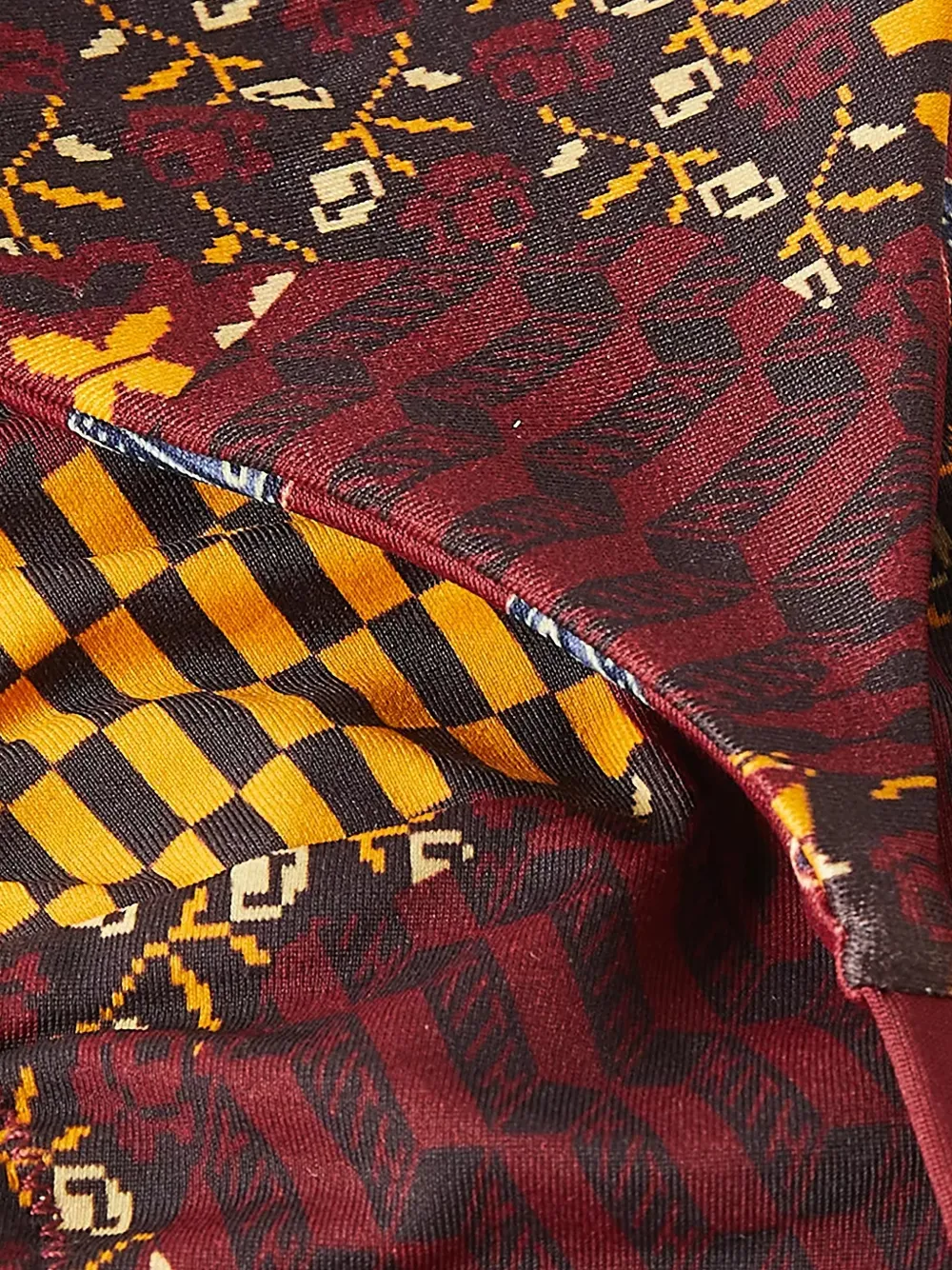 KITH Talia II tie floral geo bikini top - Rood