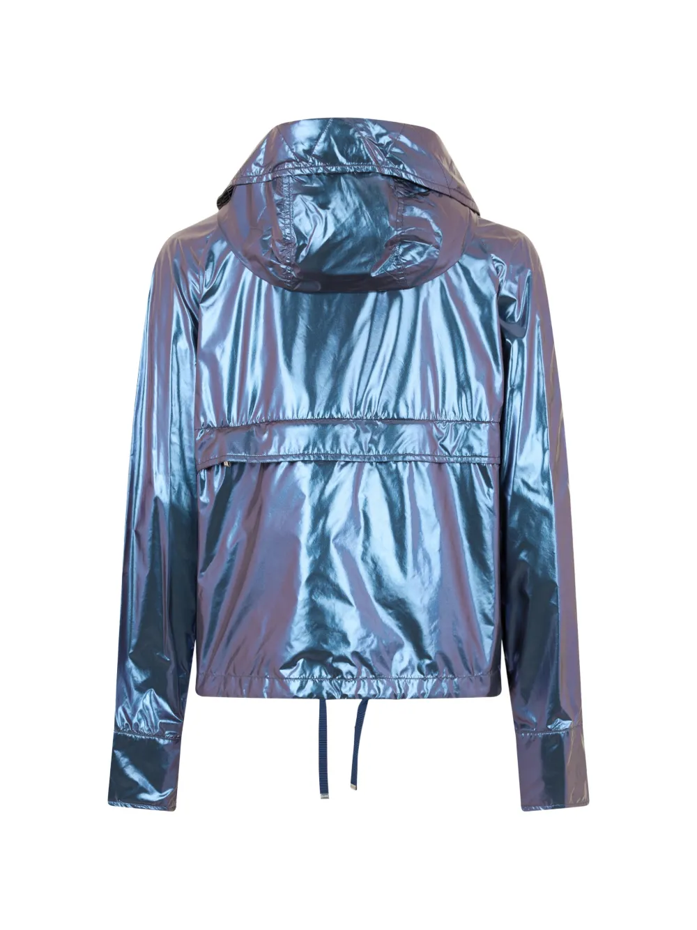 Moorer hooded zip jacket - Blauw