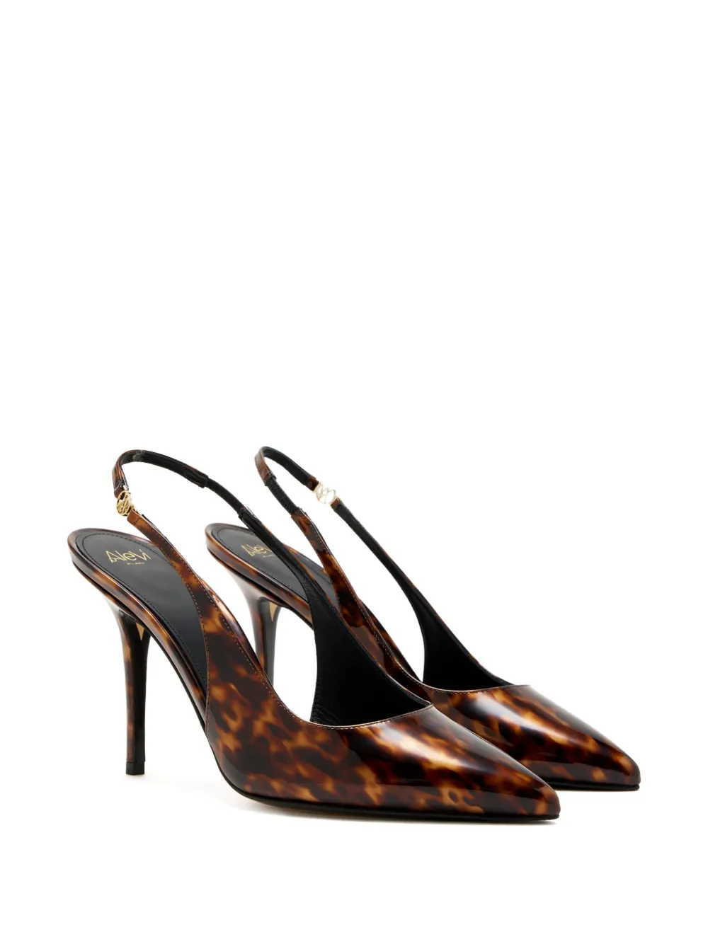 Alevì 95 mm Irina slingback pumps - Bruin