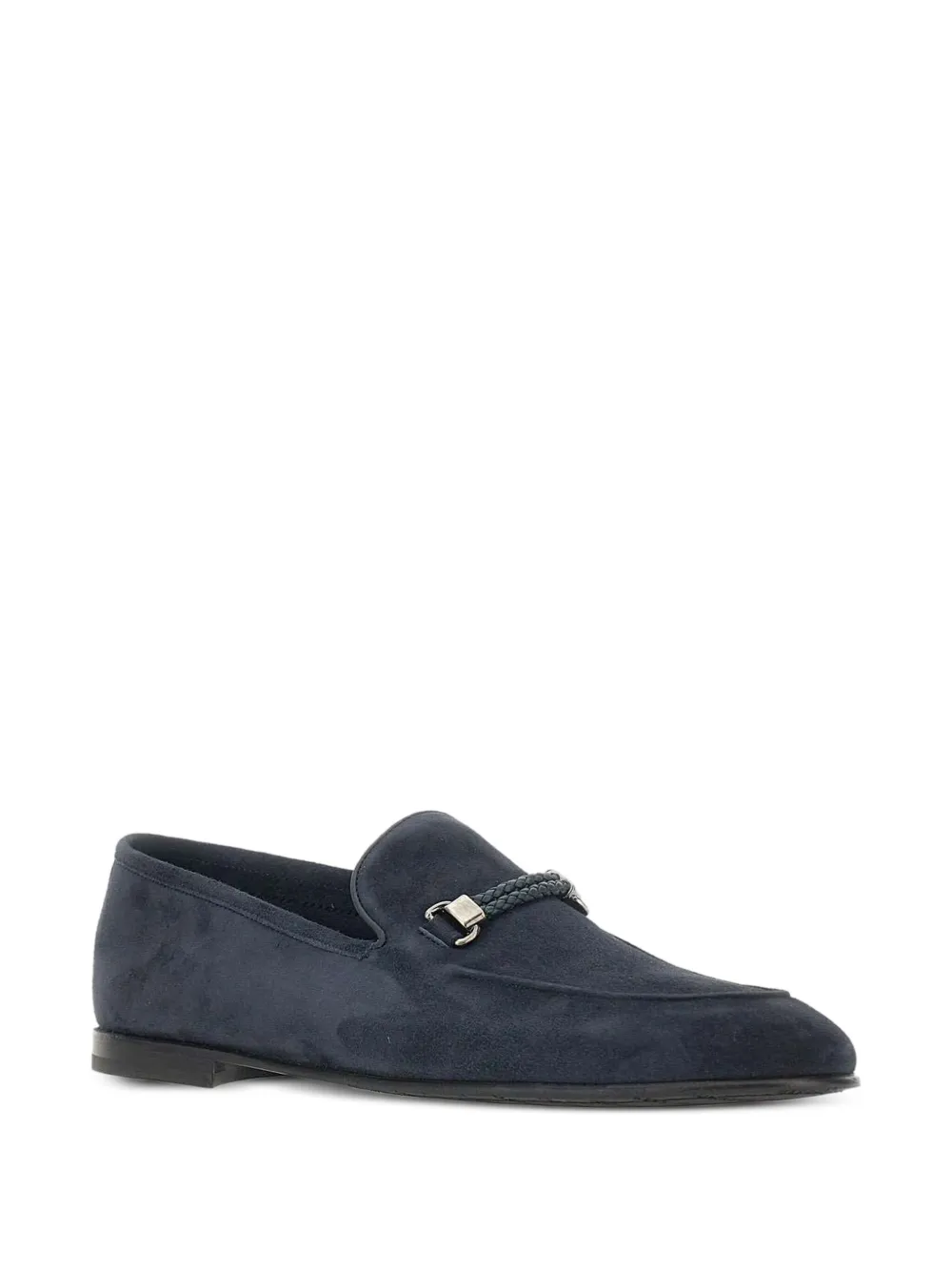 Barrett Suède gevlochten loafers - Blauw