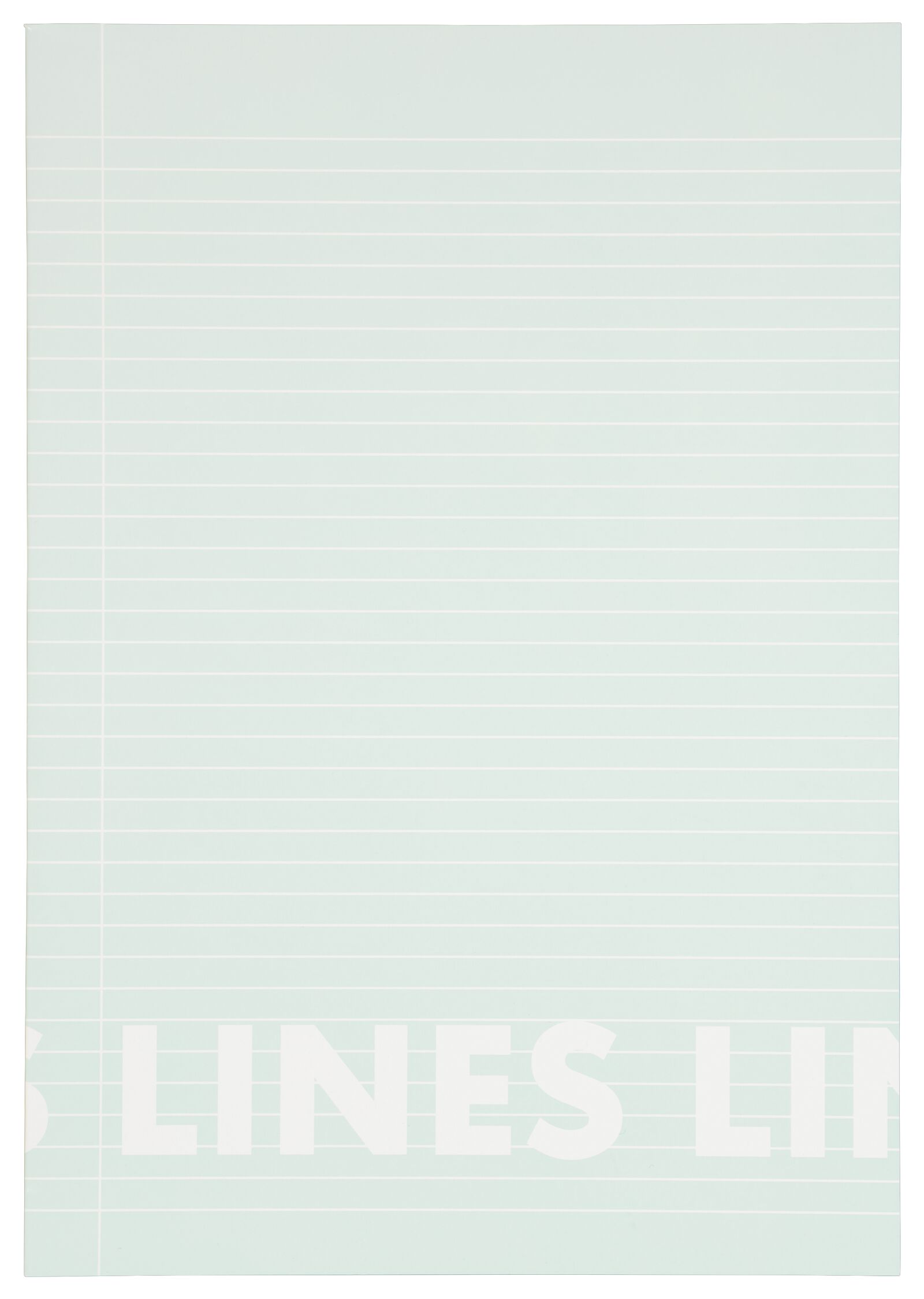 HEMA HEMA Schriften Mint A4 Gelinieerd - 3 Stuks