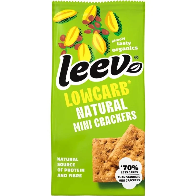 Leev® Low Carb Mini's Naturel (85 gr) - THT 02-03-26