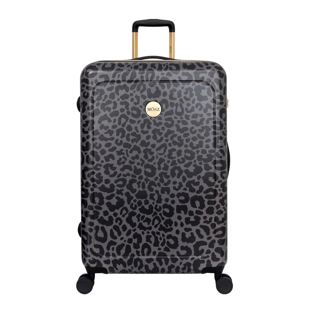 MÔSZ Lauren Large Suitcase 76 cm-Nero Leopard