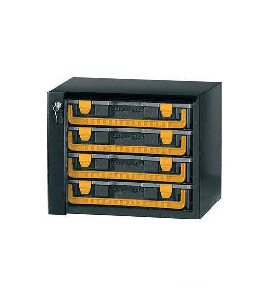 Little Jumbo kofferkast met onderdelenkoffers - 4x 203600 - 201400