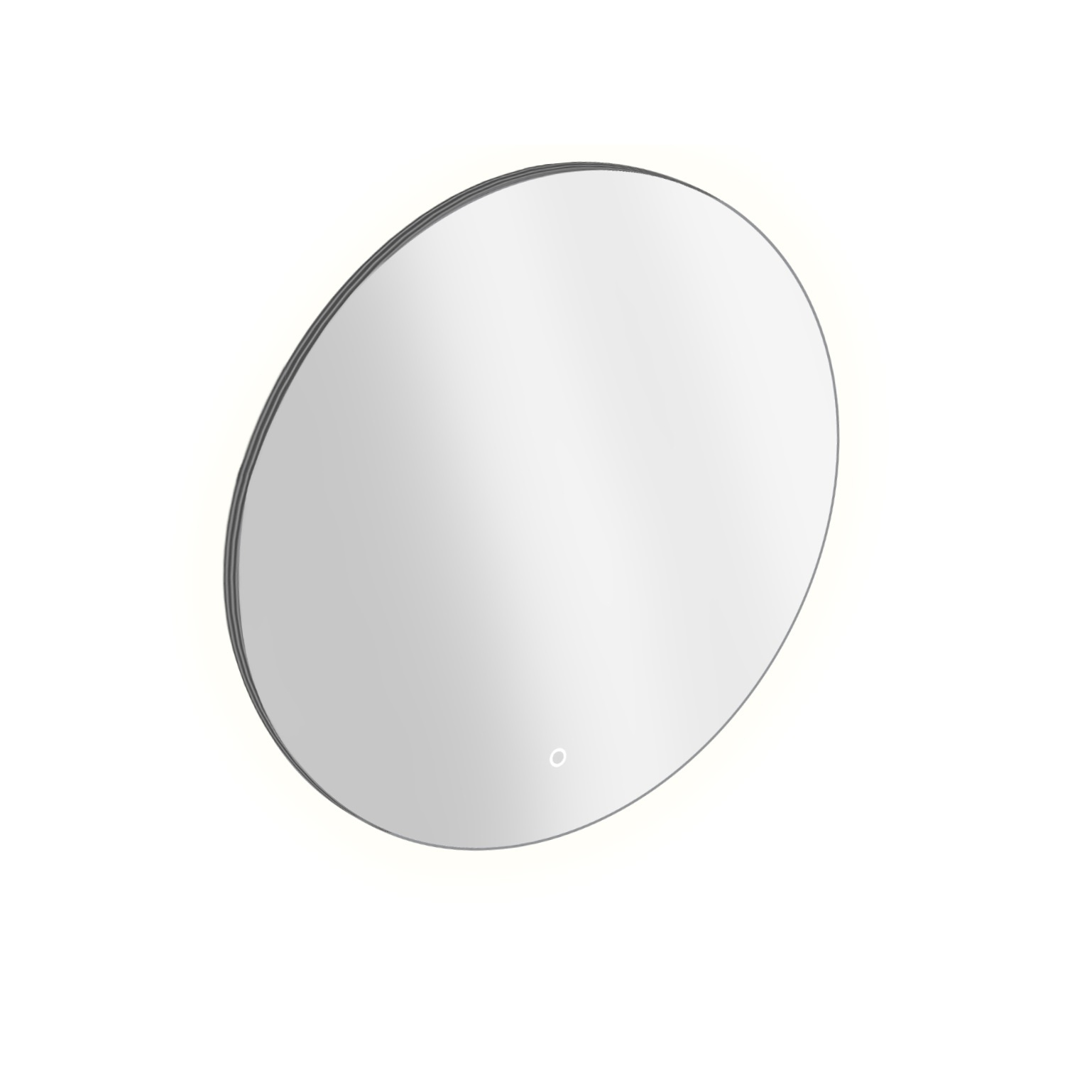 XenZ Badkamerspiegel Rond met LED-Verlichting Salo 120 cm